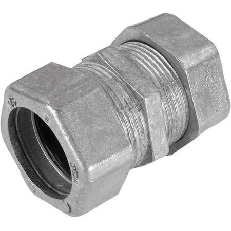 Gampak EMT Coupling, Compression, Steel, Red 02-54865